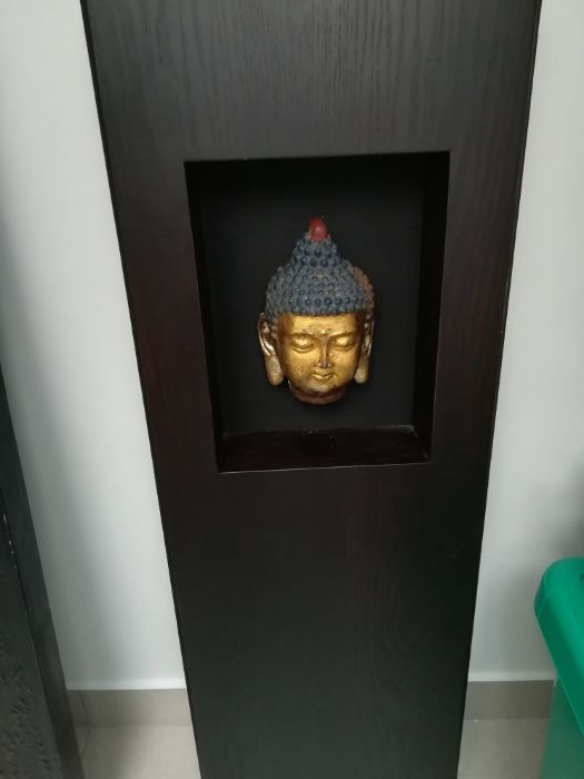 Quadro com Busto do Buda