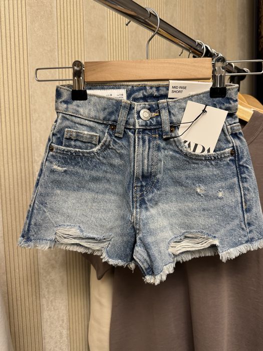 Нові шортики Zara для дівчаток