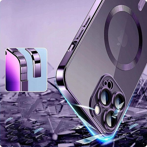 Tech-protect Magshine Magsafe Iphone 15 Pro Max Navy