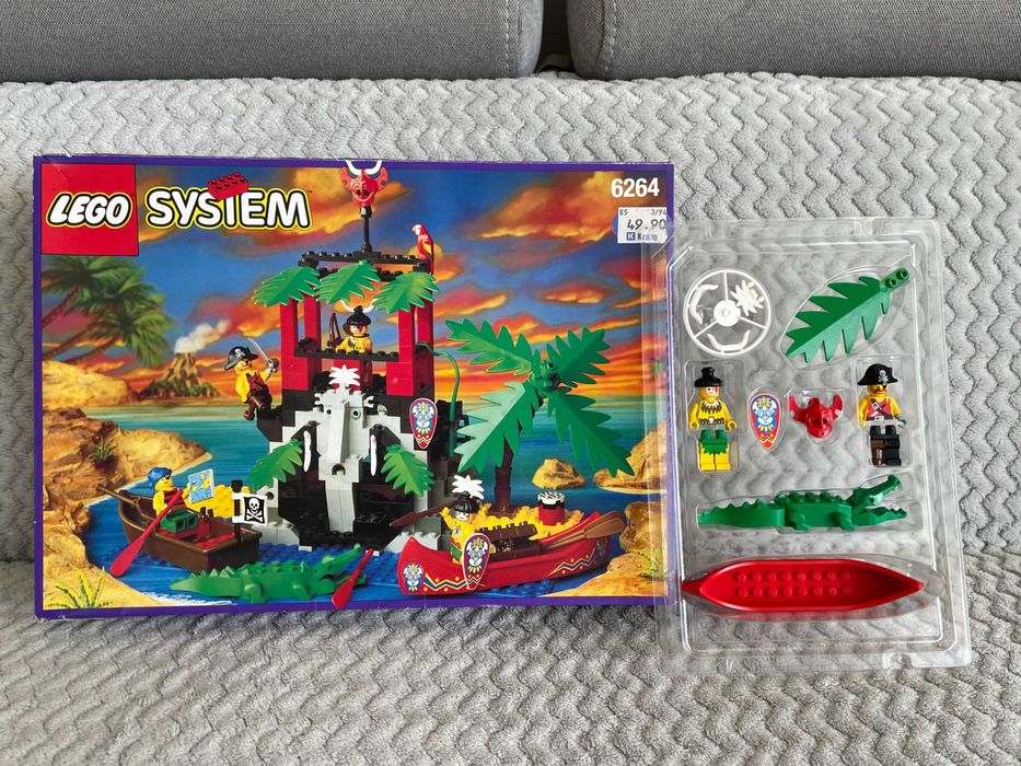 Lego 6264 Forbidden Cove Piraci = IDEAŁ KOLECJONERSKI dostawa za DARMO