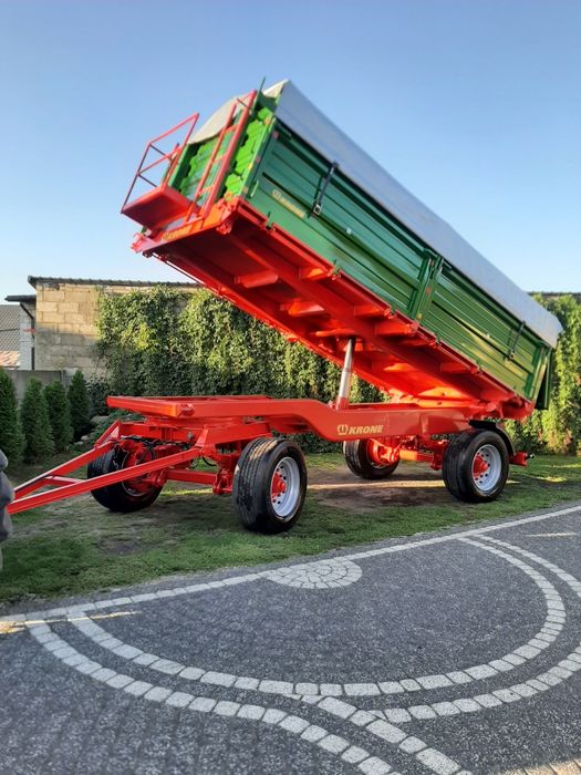 Przyczepa Rolnicza KRONE 16tonDMC Sprowadzona z Niemiec 3-Stronna Wywrotka