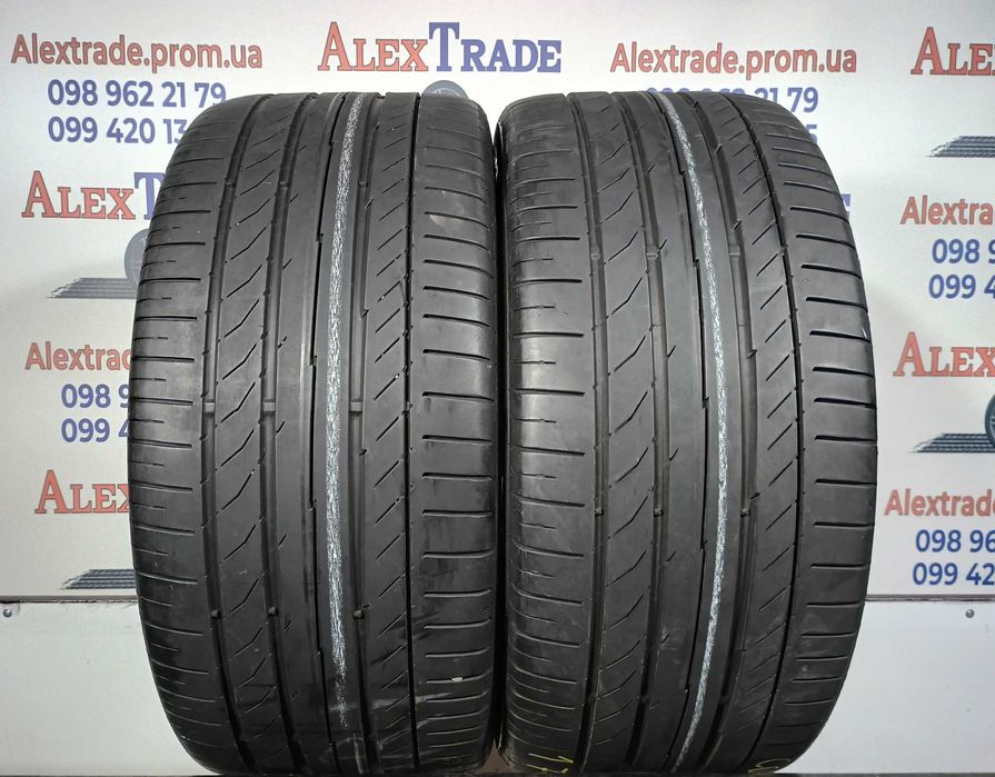 2 шт. 245/40 R17 Continental ContiSportContact 5 літні шини вживані