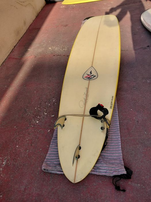 LongBoard- Paulo Jacinto - 9'0" com.quilhas FCS, leash e saco