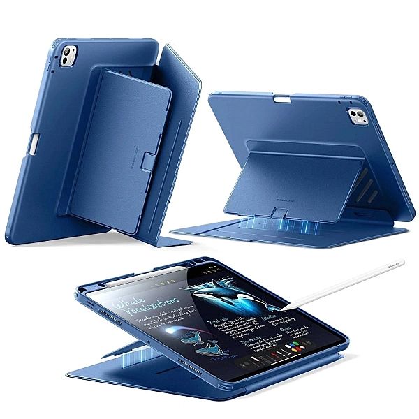Etui ESR Flip Hybrid na iPad Pro 11” 5 / 6 / 2024, 2025 - granatowe