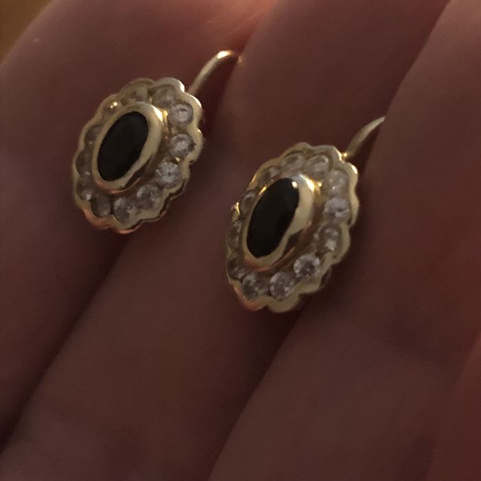 Cudne zlote kolczyki 585