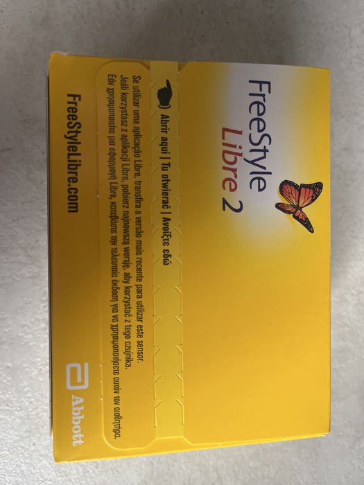 Libre 2 freestyle  sensor do pomiaru glukozy