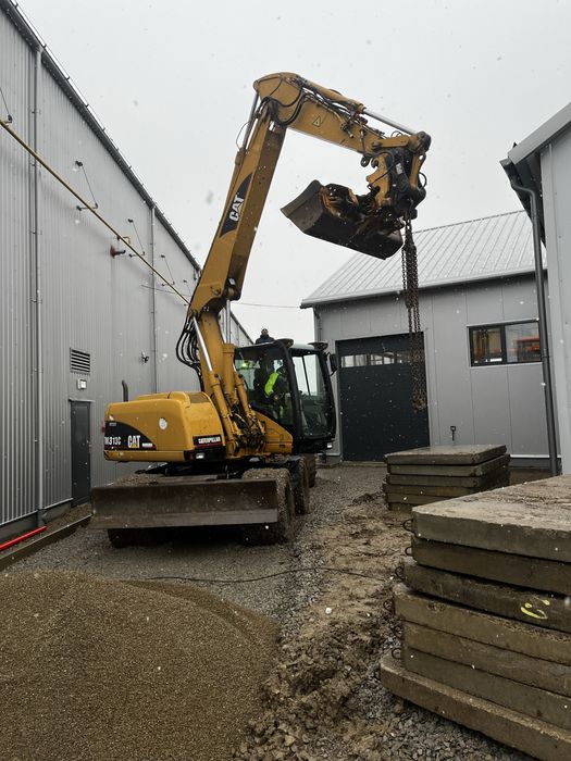 Uslugi koparka koparko-ładowarka