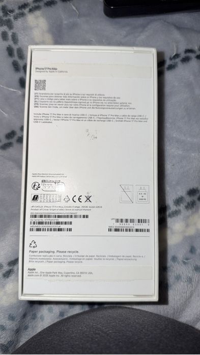 Iphone 17 pro max
