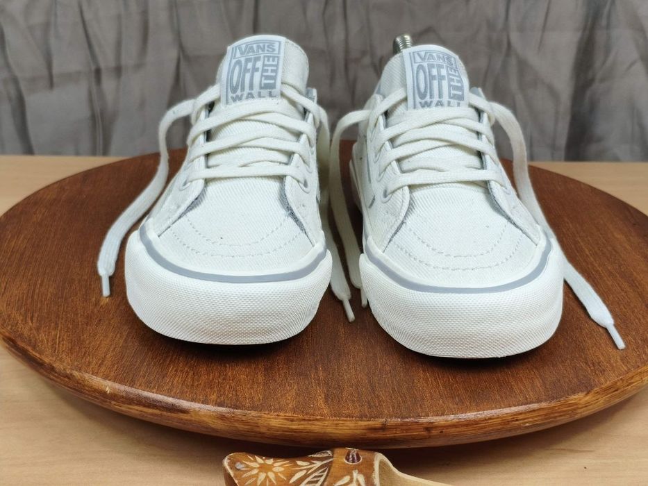 Buty Trampki r. 36 Vans UltraCush z haftowaną palmą na pięcie damskie canvas