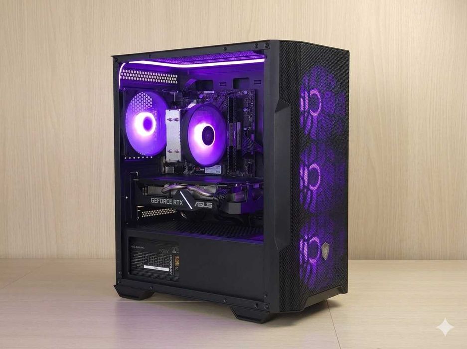 PC Torre Gaming [Garantia] Ryzen 5 + RTX + 16GB RAM + SSD + W11