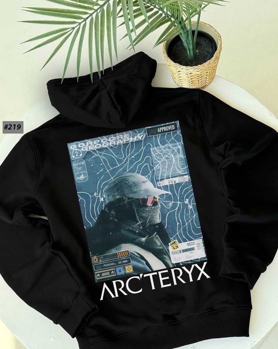 ВІДПРАВКА БЕЗ ПЕРЕДПЛАТ ! Худи Arcteryx MultiBird | Артерикс Принт
