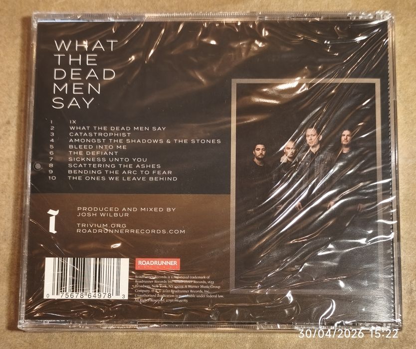 Trivium - What The Dead Men Say CD