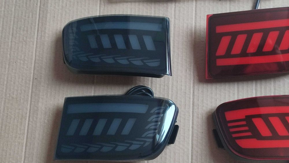 Габариты заднего бампера Toyota Land Cruiser Prado 120 (03-09)