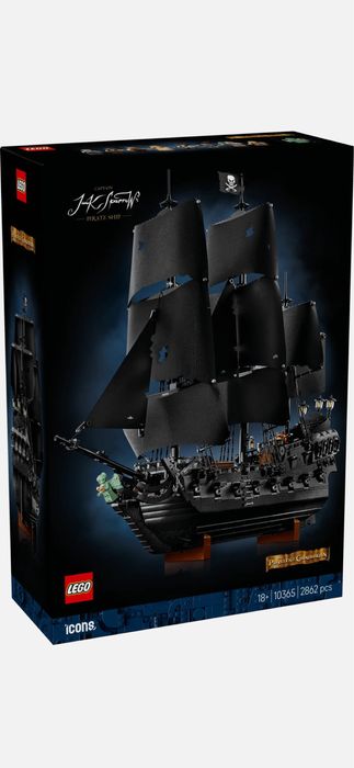 Lego 10365 navio pirata capitao jack sparrow