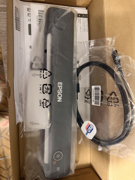 Scanner Epson ES-50 Novo (Nunca Usado)