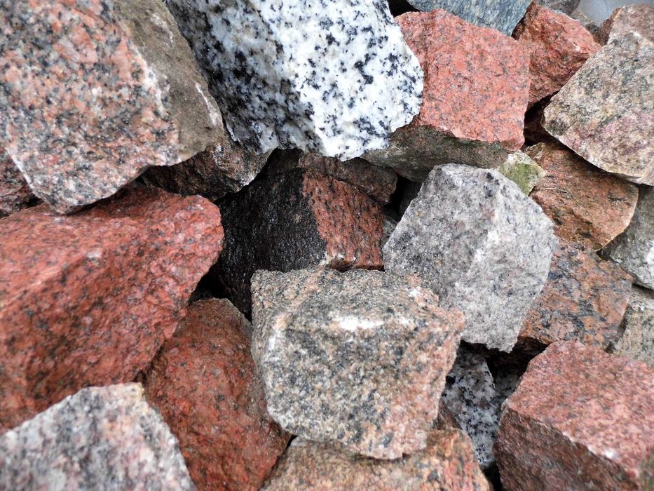 Kostka granitowa, kostka kamienna, granit 8/11 4/6