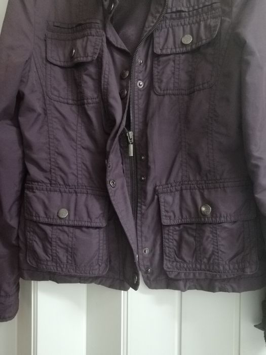 Casaco impermiavel roxo