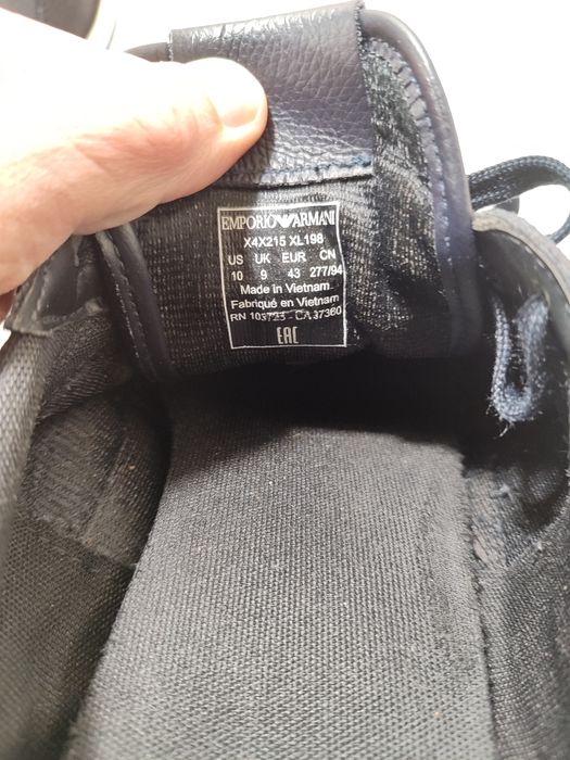 Кросівки, снікерси EMPORIO ARMANI NAVY EAGLE Runner