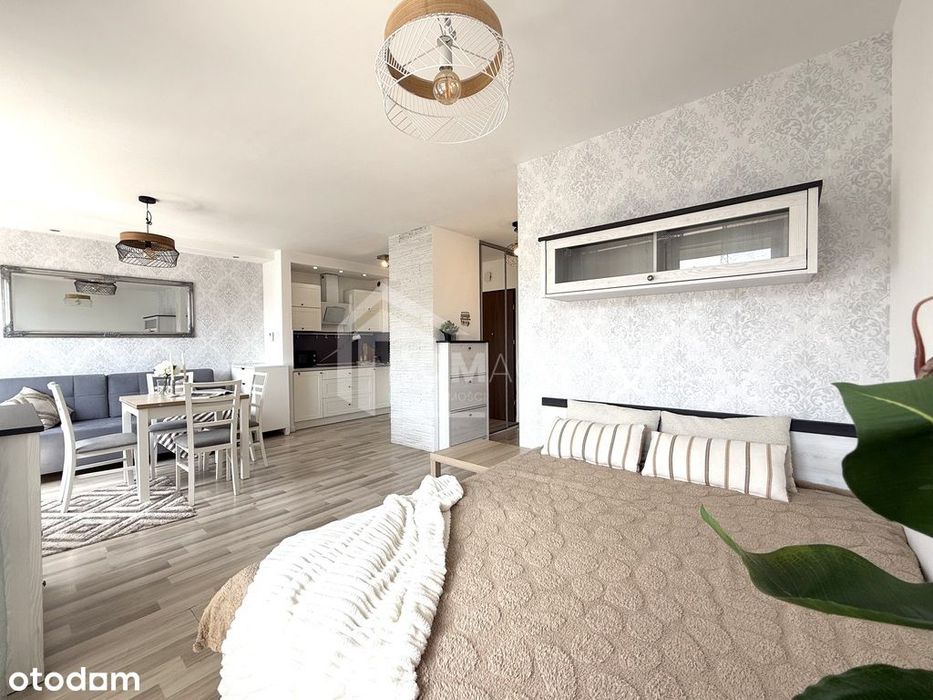 Nowoczesne studio z balkonem Łężyca