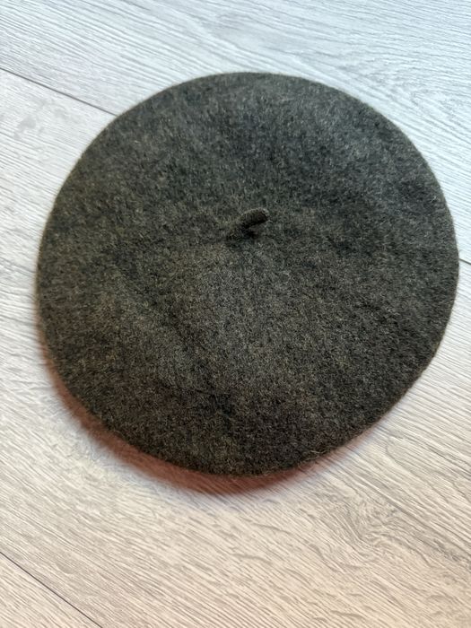 Beret damski wełniany