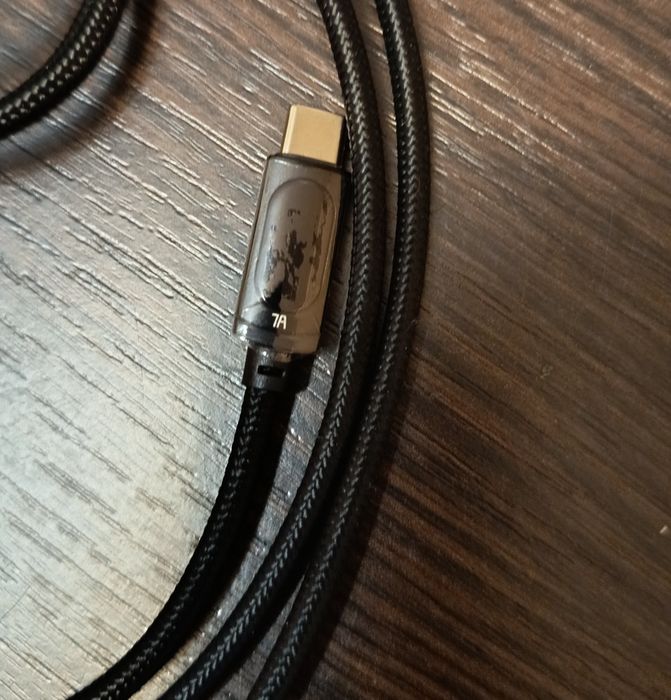 Кабель  USB-A - Type-C  7А на 100w с дисплеем  Essager