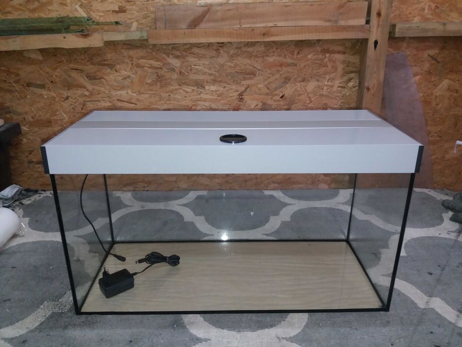 Akwarium proste 80x40x50 - 160 litrów z pokrywą