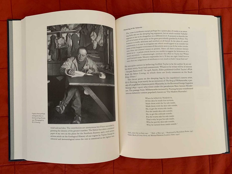 Commentary on The South Polar Times, 2012 - Ann Savours