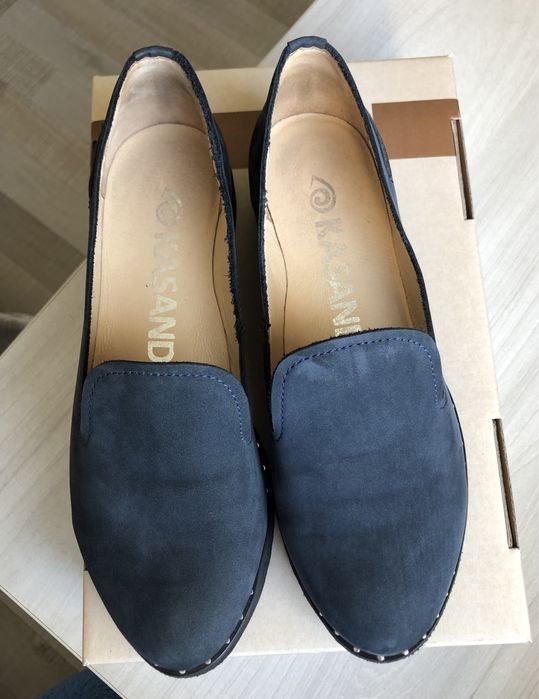 Жіночі Сліпери, туфлі kasandra, шкіра