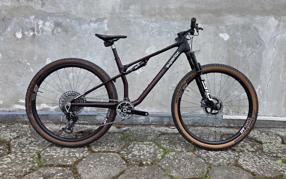 -65% Wyprzedaż Rower Full Superior XF 9.9 Team 29" MTB carbon rozmiar M SRAM XX AXS Eagle Transmission
