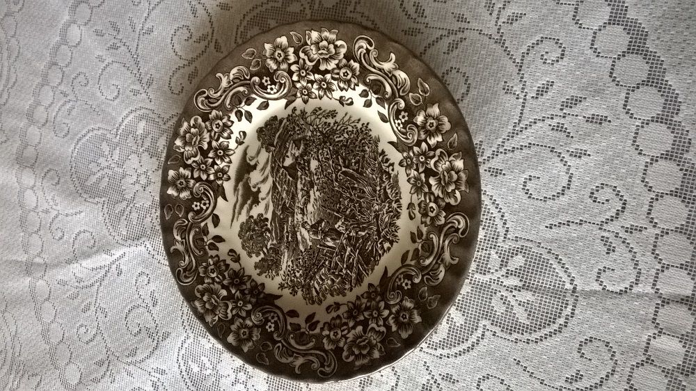 Prato Decorativo Íngles