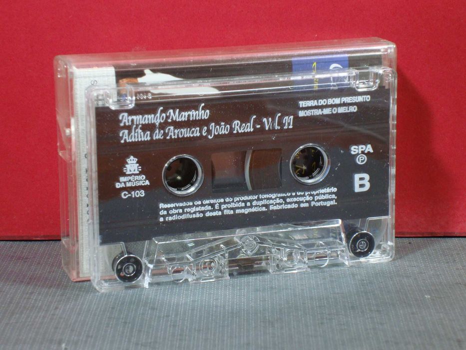 Armando Marinho, Adília de Arouca e João Real / Vol. III / Cassete/ NM