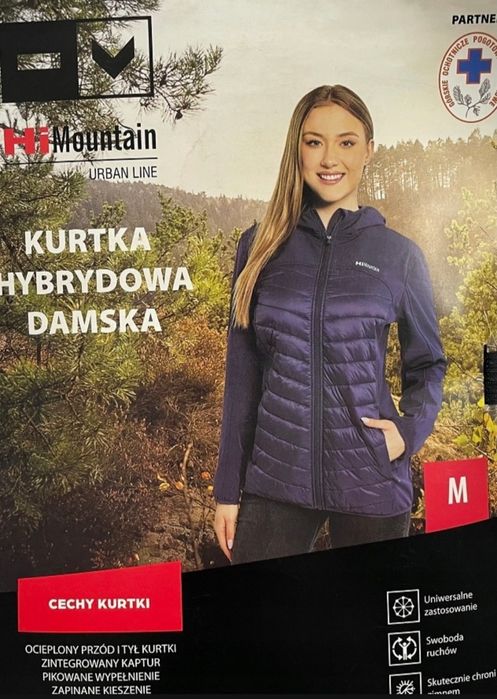 Kurtka hybrydowa damska dziewczęca HiMountain Softshell roz L