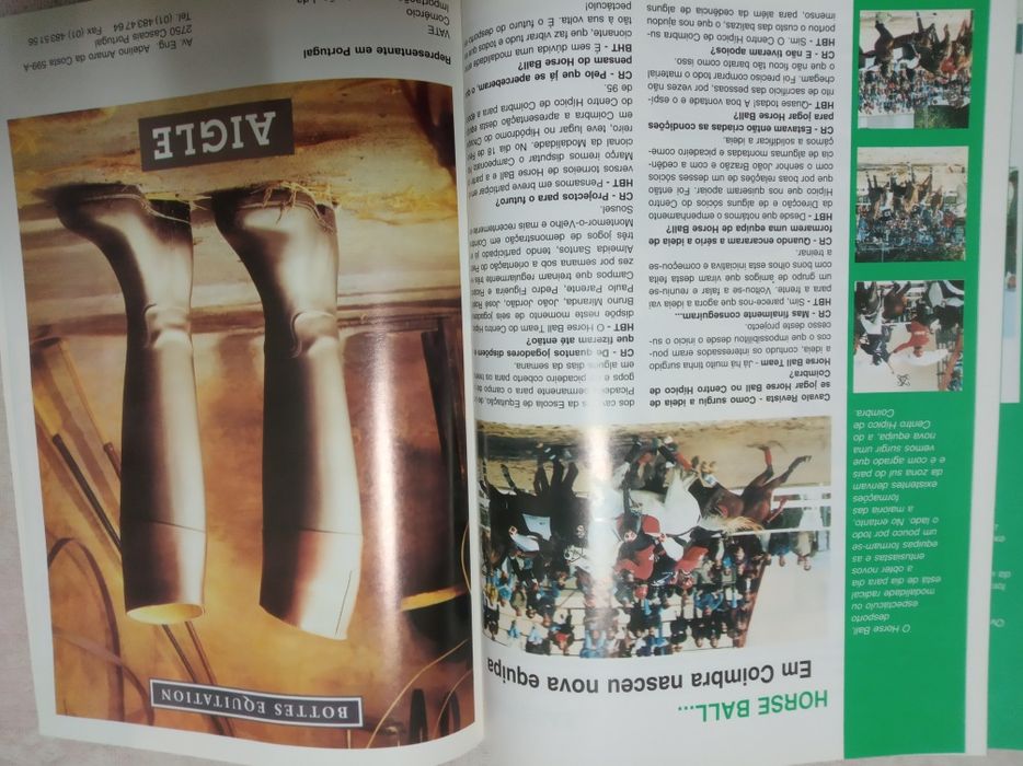 Revista:  CAVALO Magazine  ( 1995 )