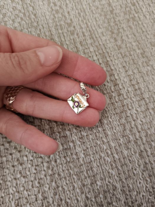 Charms koperta z podziękowaniem