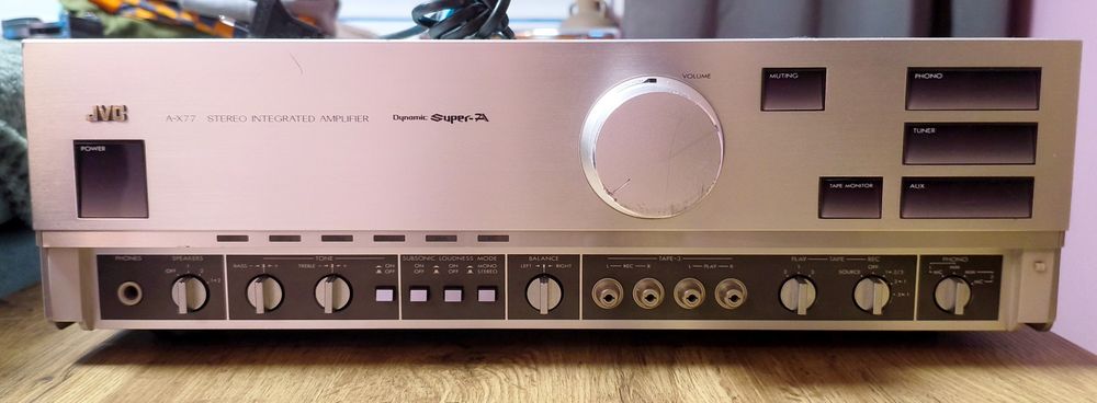 JVC A‑X77 – wzmacniacz Super‑A