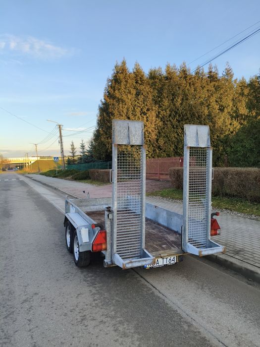 DMC 2600 kg. Mocna przyczepa pod minikoparkę