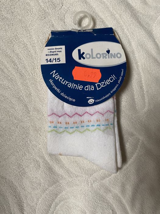 Skarpetki 14/15 kolorino