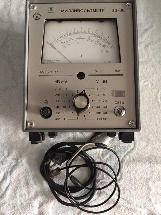 Милливольтметр В3-38: 1 200 грн. - Аксесуари й комплектуючі Запоріжжя ...