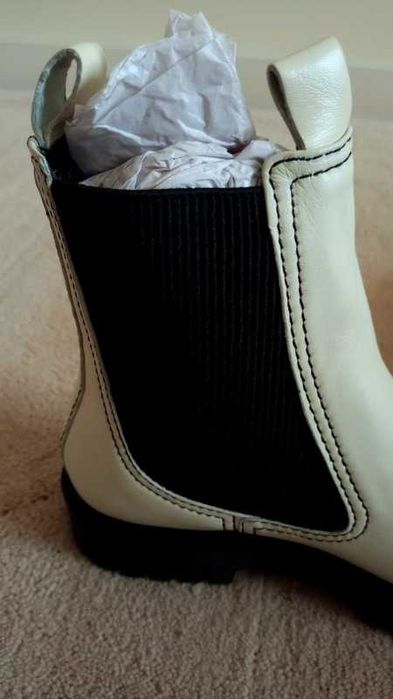 Buty skórzane sztyblety Na-Kd r. 38