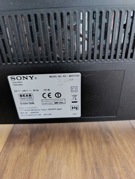 Telewizor Sony 49