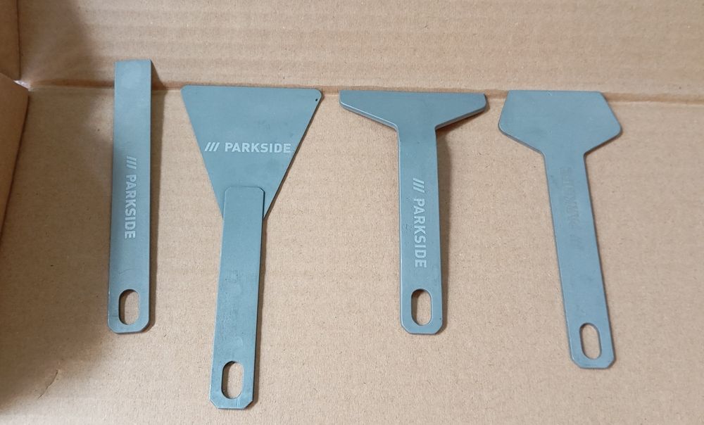 Raspador elétrico Parkside novo