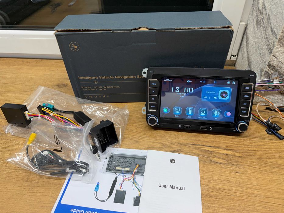radio z bezprzewodowym carplay ,android auto vw passat,skoda,golf,caddy