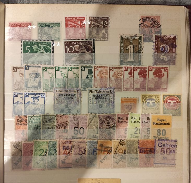 Znaczki pocztowe niemieckie