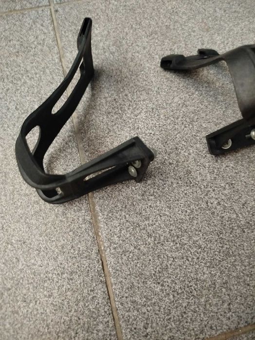 Encaixe de sapatos para bicicleta