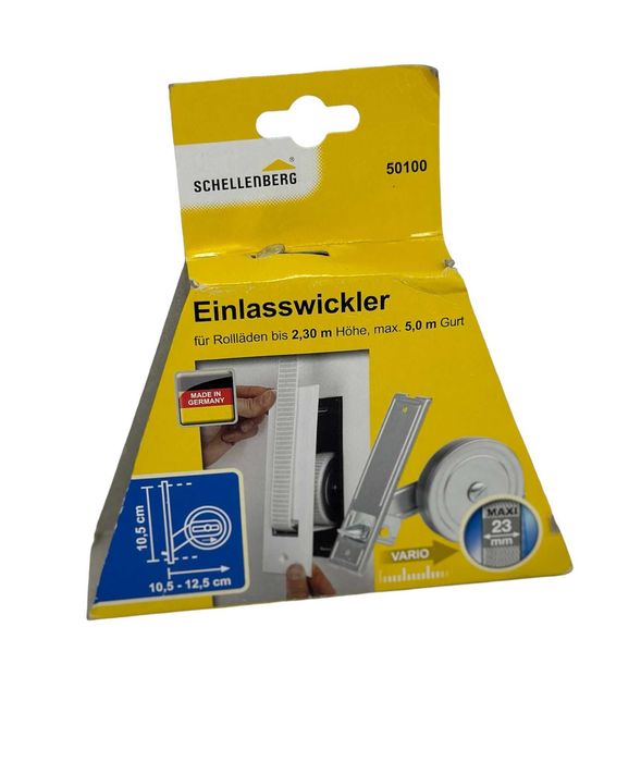 Schellenberg Nawijak wlotowy do rolet Maxi 105 mm ocynkowany kod 904