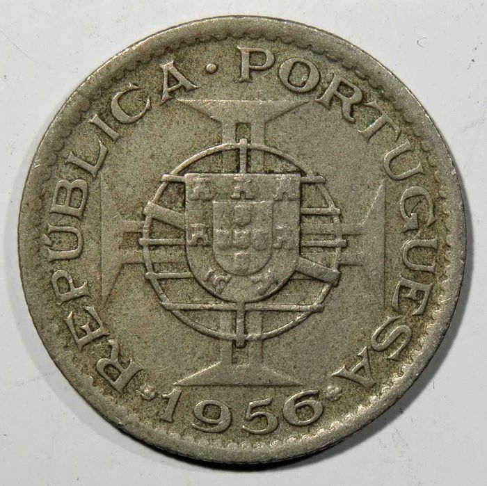 Angola Portuguesa - 2,5 Escudos 1953 & 1956 "Dificeis" / MBC