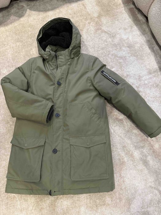 Підліткова тепла зимова куртка Calvin Klein