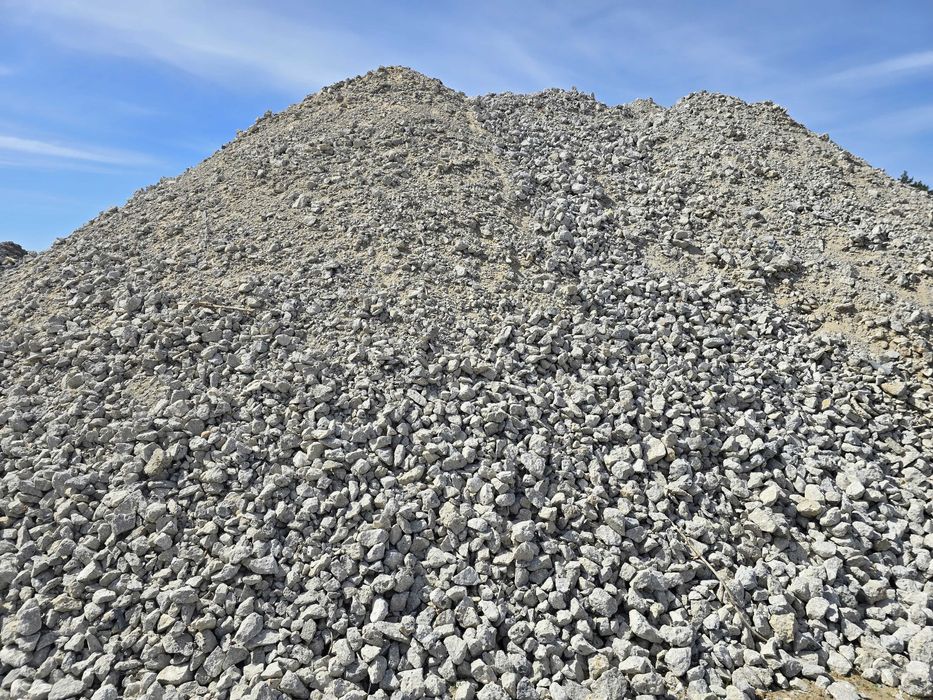 Tłuczeń kruszony 0-63 mm, betonowy czysty, kruszywo drogowe