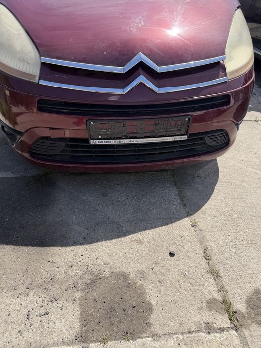 Kompletny przód Citroen C4 Grand Picasso I KHLD Zderzak lampy maska pas przedni 2.0 diesel