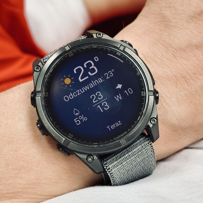 Garmin Fenix 8 47 mm, Sapphire Carbon Grey, Titanium, gwarancja